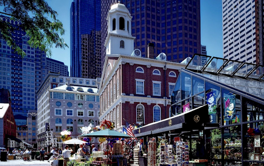 Faneuil Hall, a local smorgasbord of good goody items!