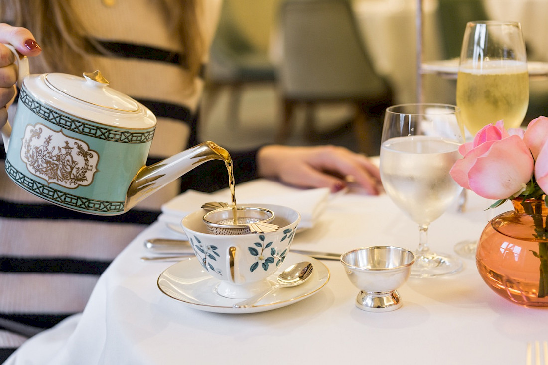 Make time for traditional afternoon tea.