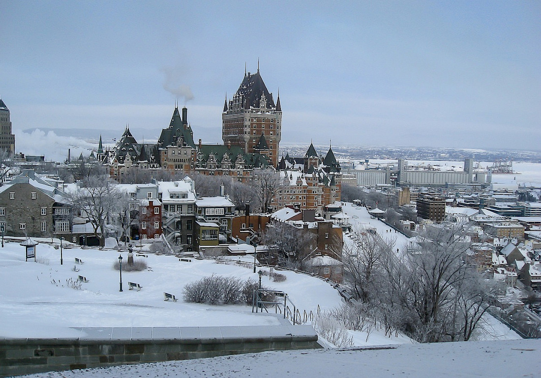 Quebec City can be beautiful in the winter too!