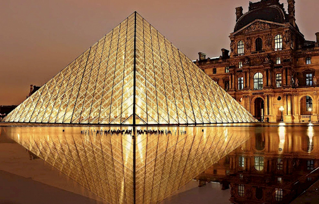 The Louvre, located on the Right Bank, is the Largest Museum in the World.