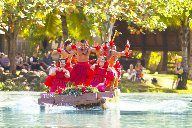 Water Dance at the Polynesian Cultural Center