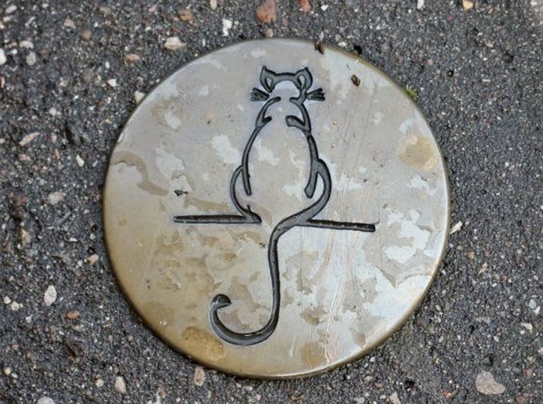 Follow the Cat Trail in Dole, France.