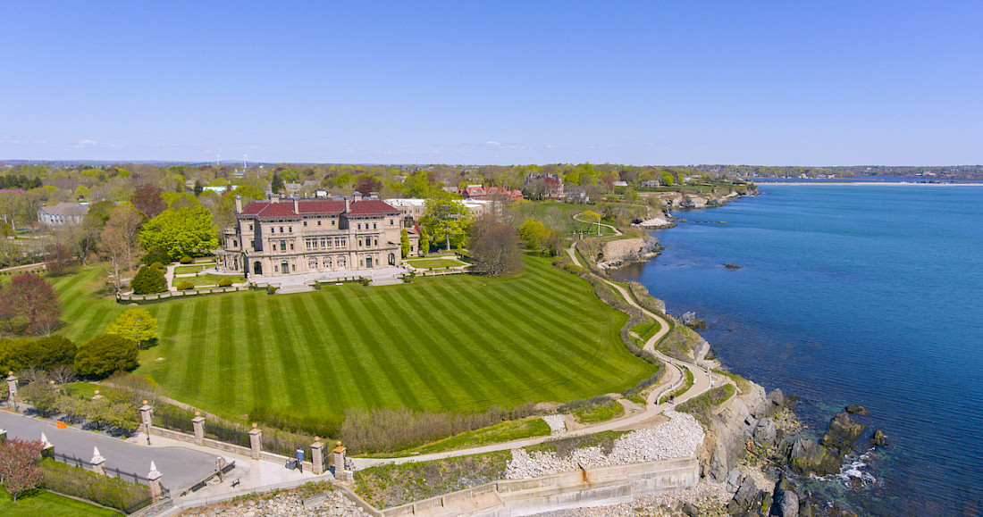 Stroll through the Gilded Age along Newport's Cliff Walk.