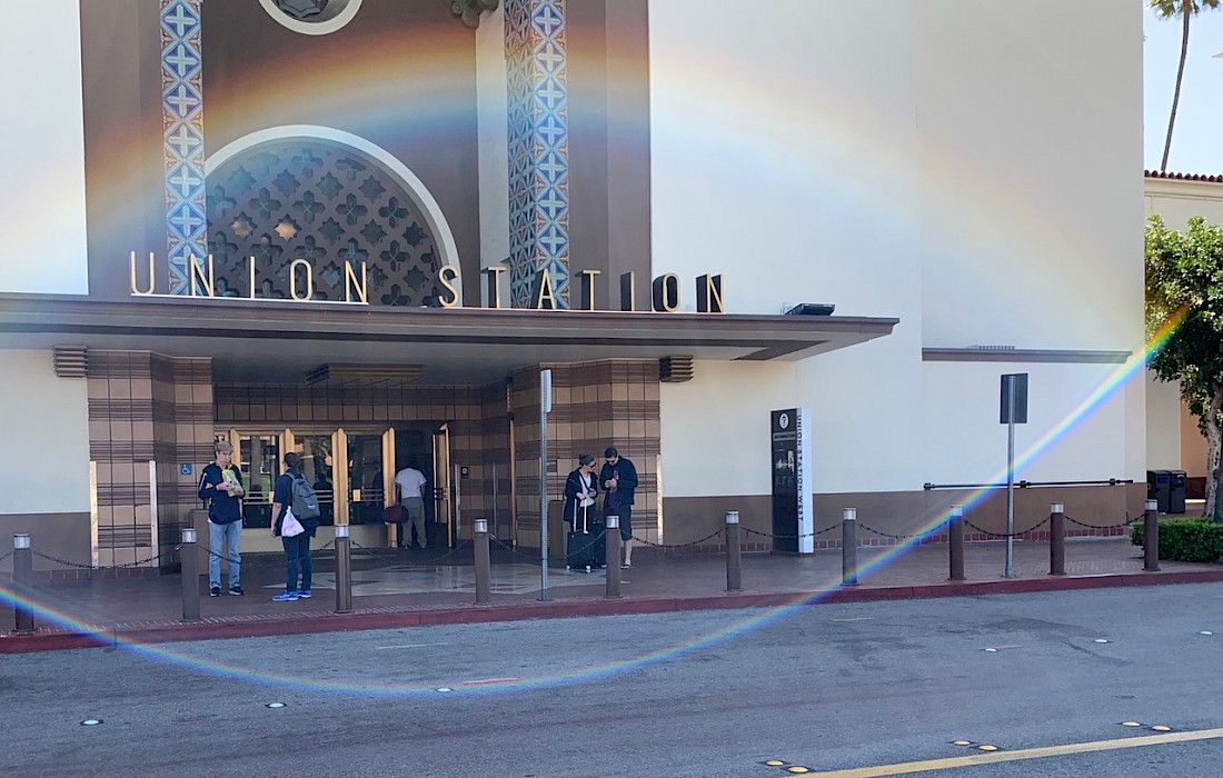 LA's Union Station is one of the best examples of Mission Moderne in America