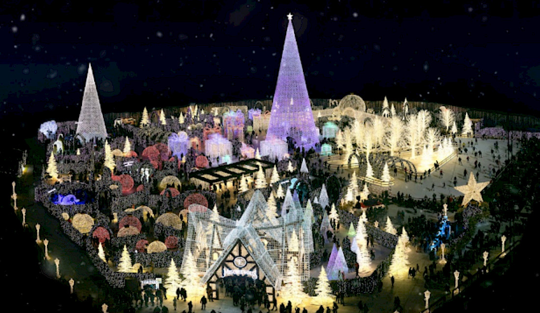 The world's most magical Christmas Light Maze and Village.
