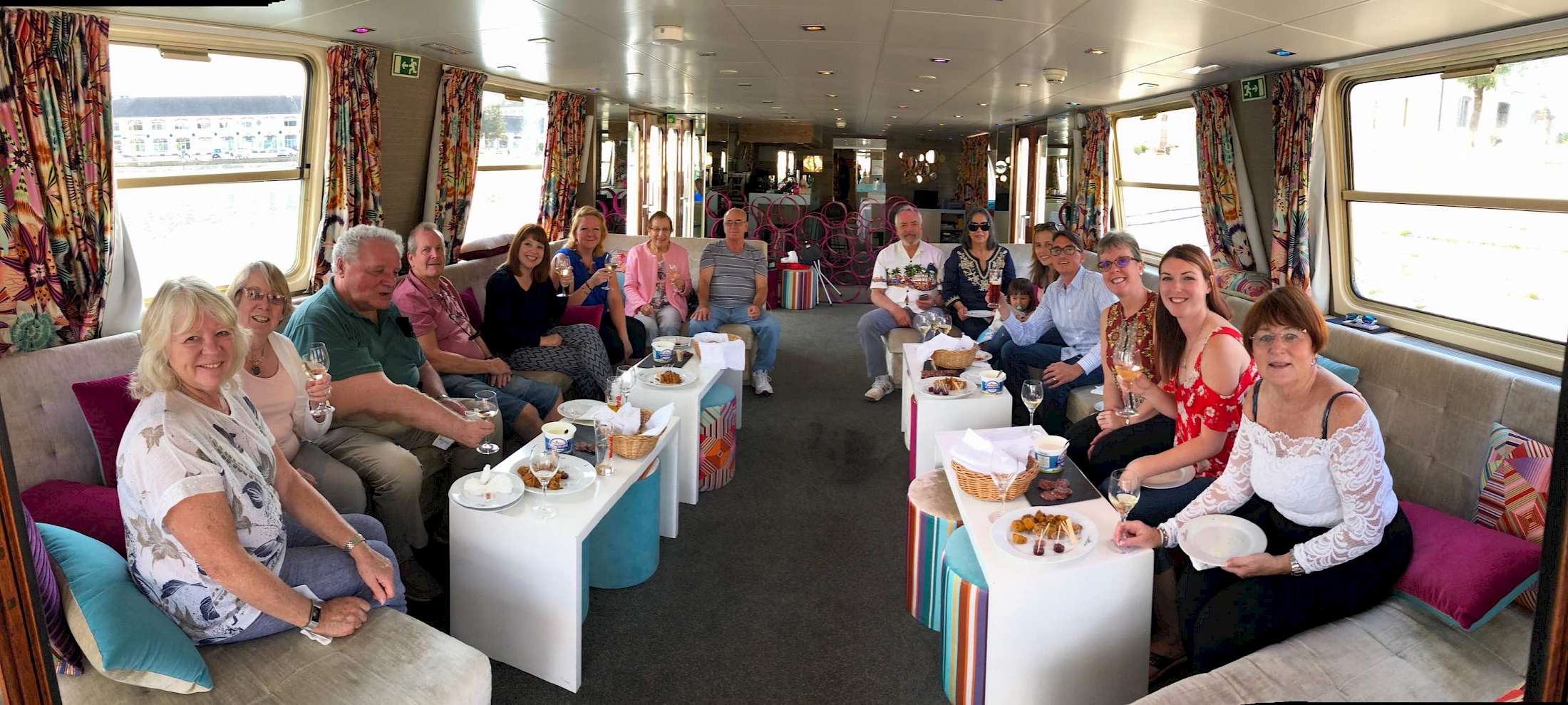 Nice small groups on barge cruises in France.