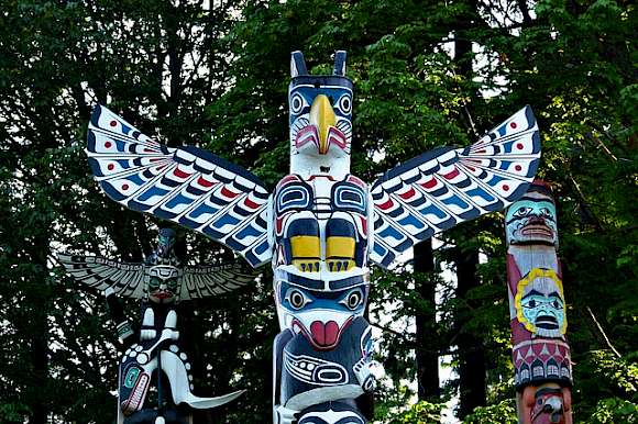 Unique Native art abounds in Vancouver.