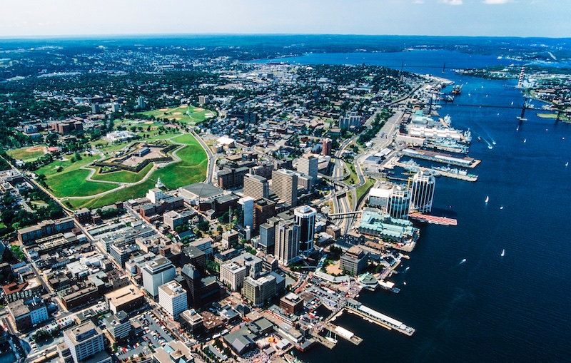 Halifax - the world's second-largest natural harbor outside of Sydney, Australia.
