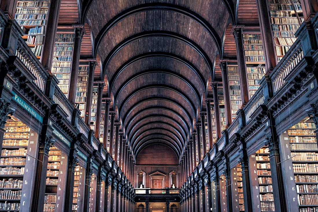 A picture-perfect library.