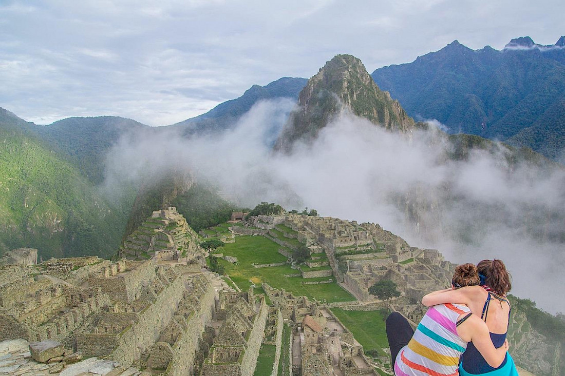 Pure joy. Machu Picchu is worth the trip.