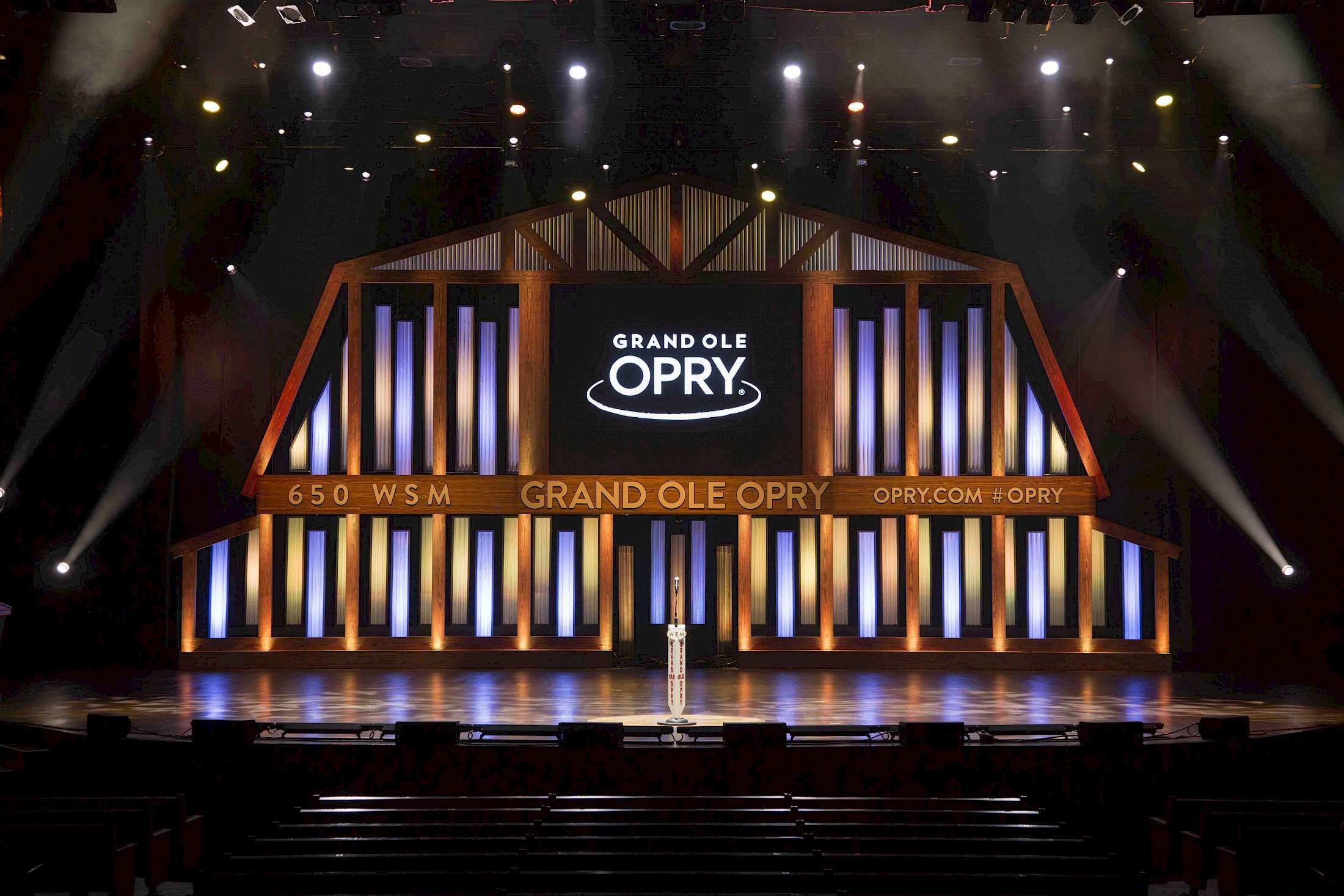 Go backstage at the Grand Ole Opry.
