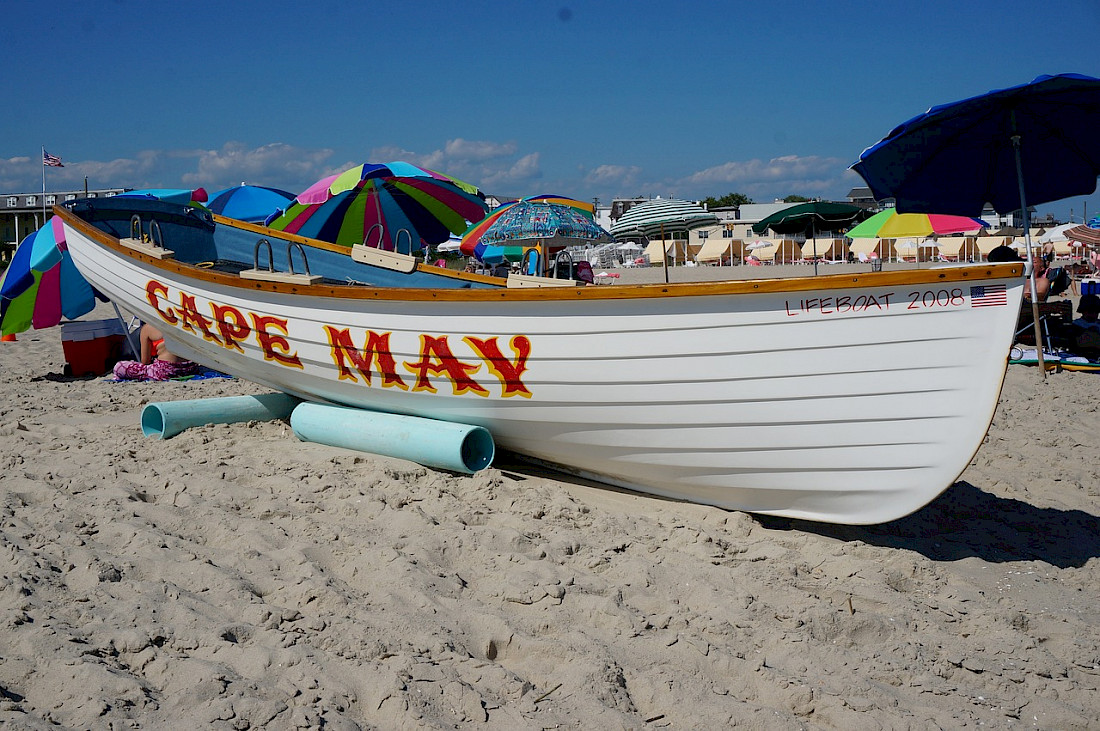 Sun, sand, and the cool ocean breeze are just some of the pleasures of Cape May.