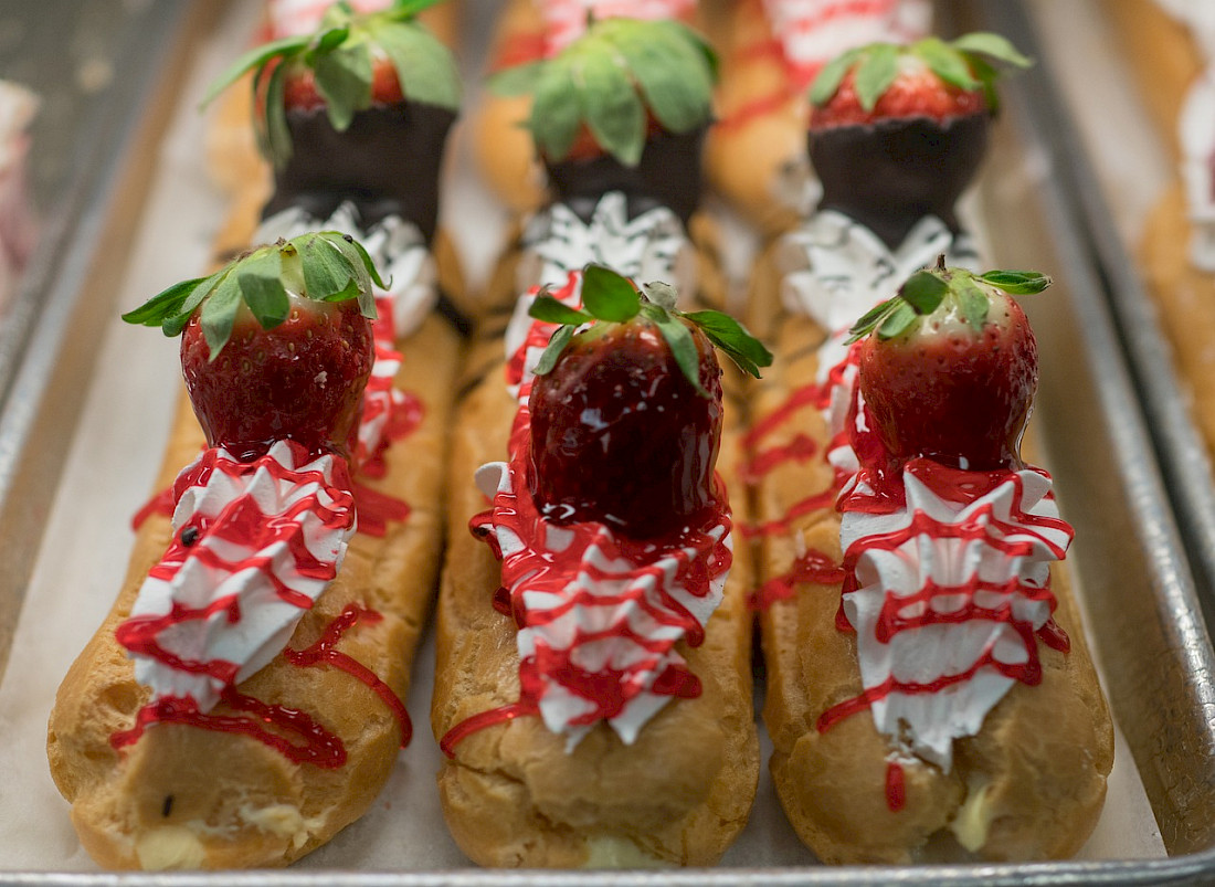 Soft, sweet and savory cannolis.