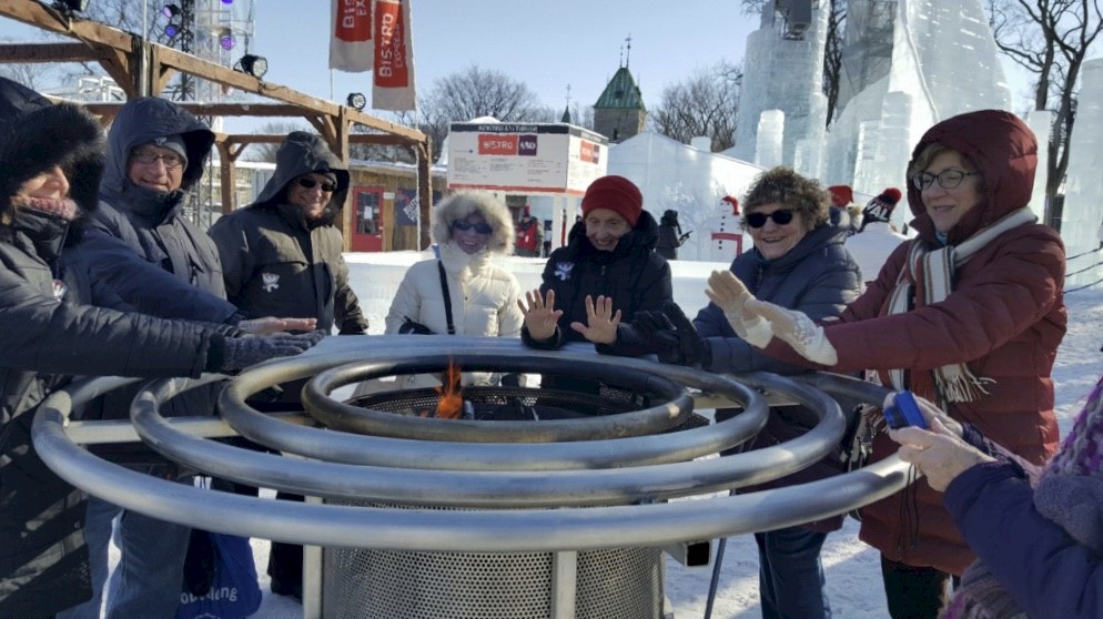 It can be easy (and fun) to stay warm at the Quebec City Winter Carnival.