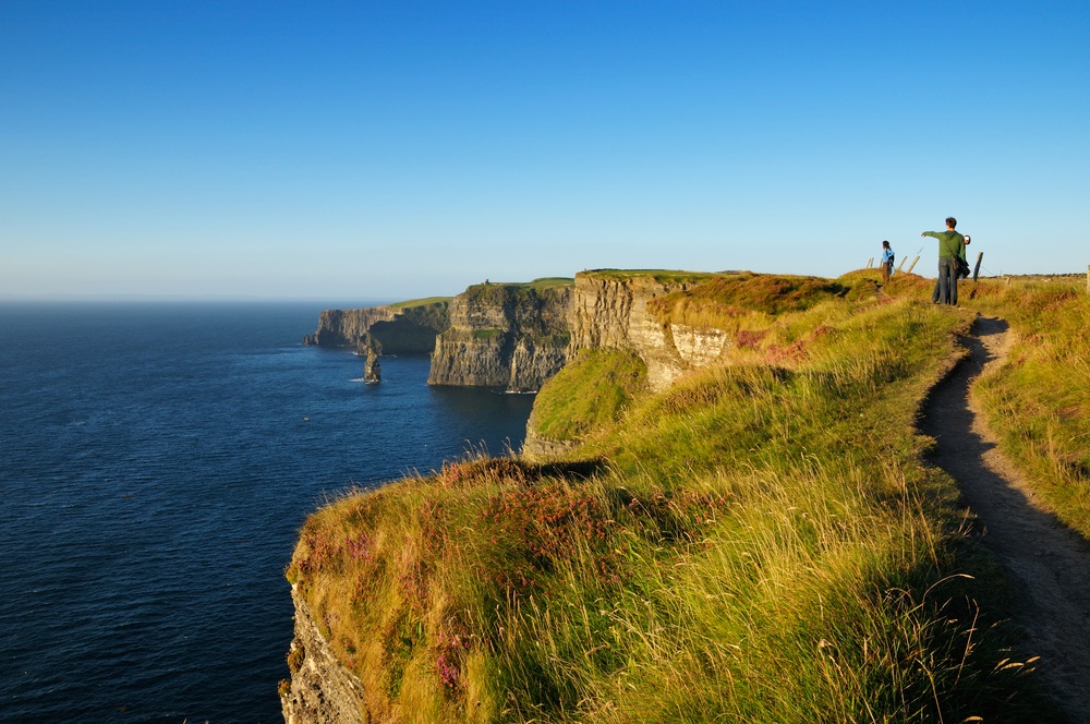 The Cliffs of Moher are a most for woman solo travelers in Ireland.