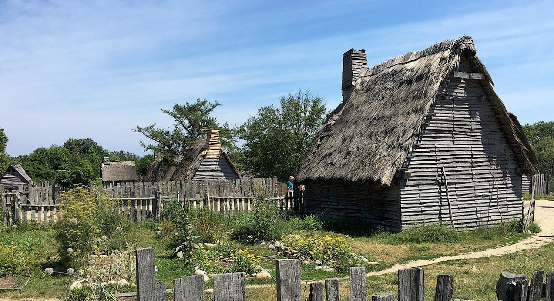 America's beginnings at Plimouth Plantation.