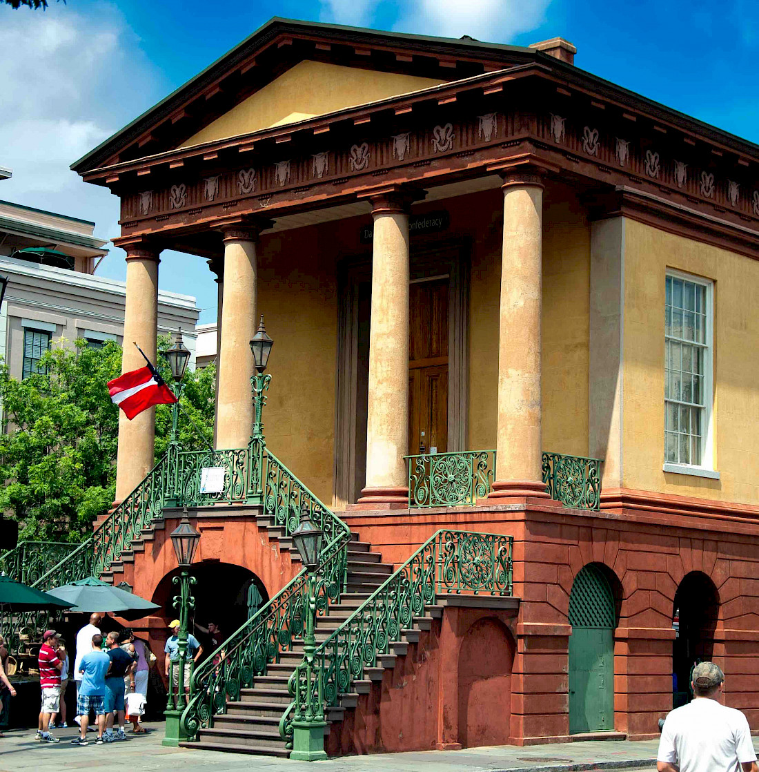 The Charleston City Market's Main Entrance.