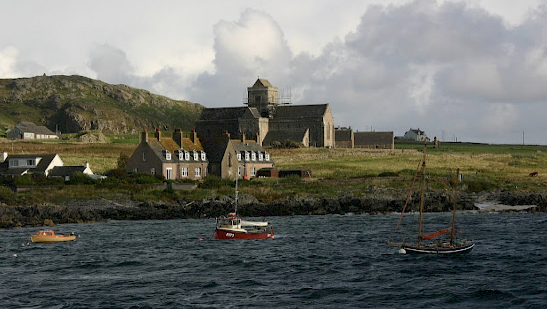 An Abbey today on the island of Iona.