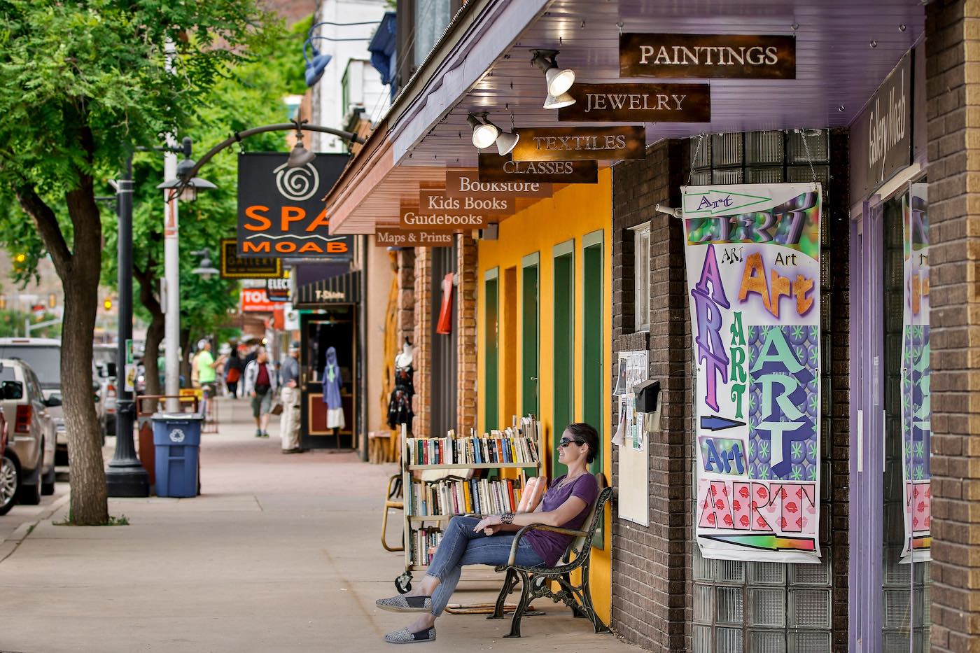 Downtown is walkable and fun to explore with quaint shops.