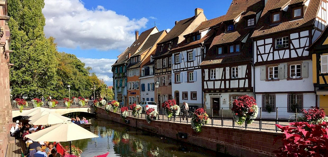 Colmar is a colorful town that is great to visit all year-round.