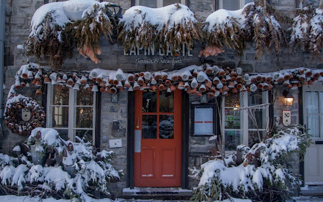 Winter's beauty in old Quebec is everywhere!