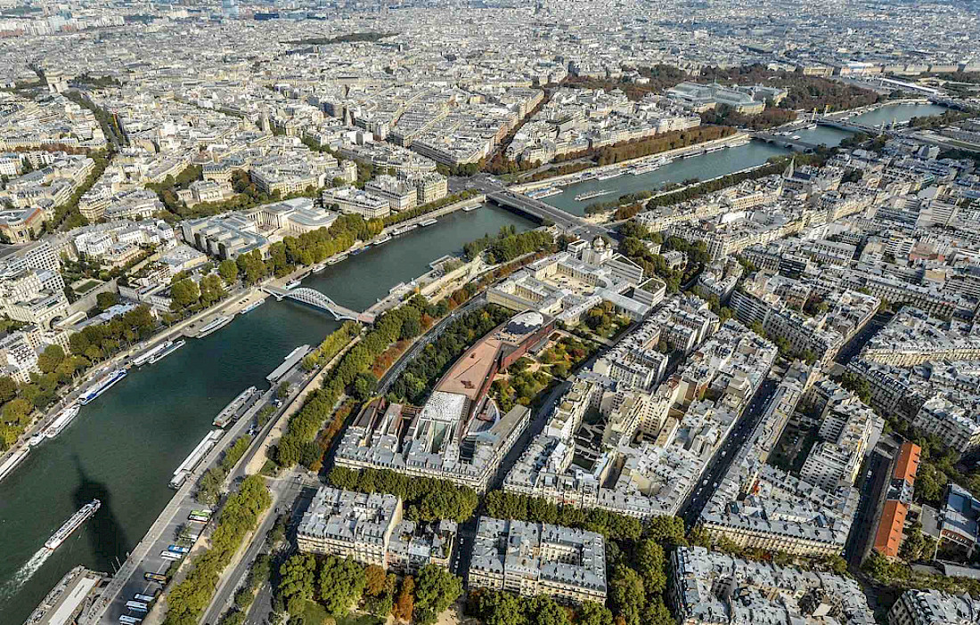 The River Seine - a gentle waterway that makes its way through the heart of France.