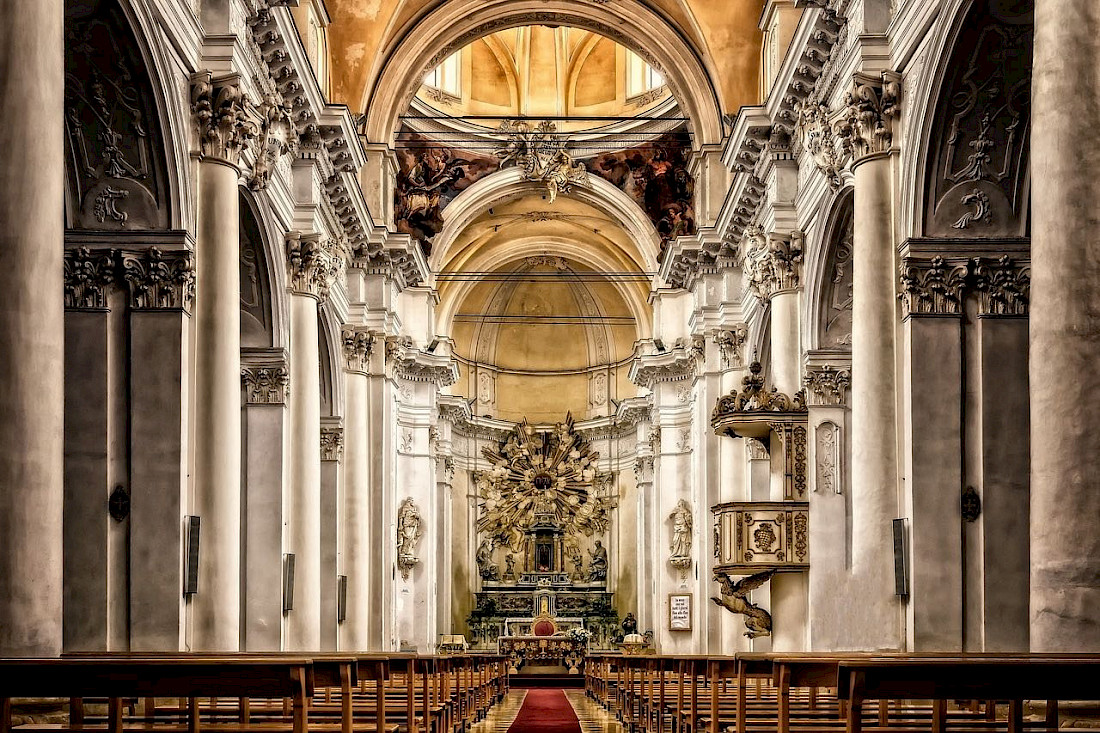 Always dress with respect when visiting Italy's Churches and Cathedrals.