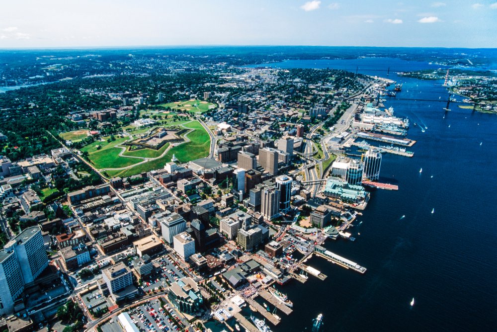 Halifax has one of the largest natural harbors in the world.