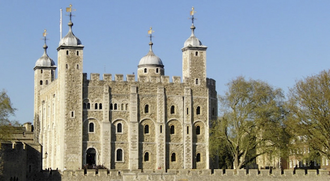 The imposing White Tower.