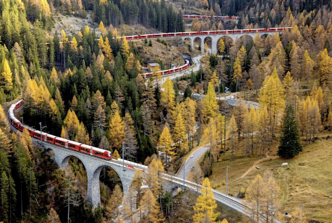 Bernina Express is an amazing experience!