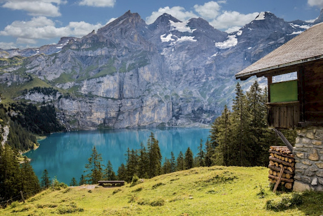 The captivating landscape of Switzerland await.