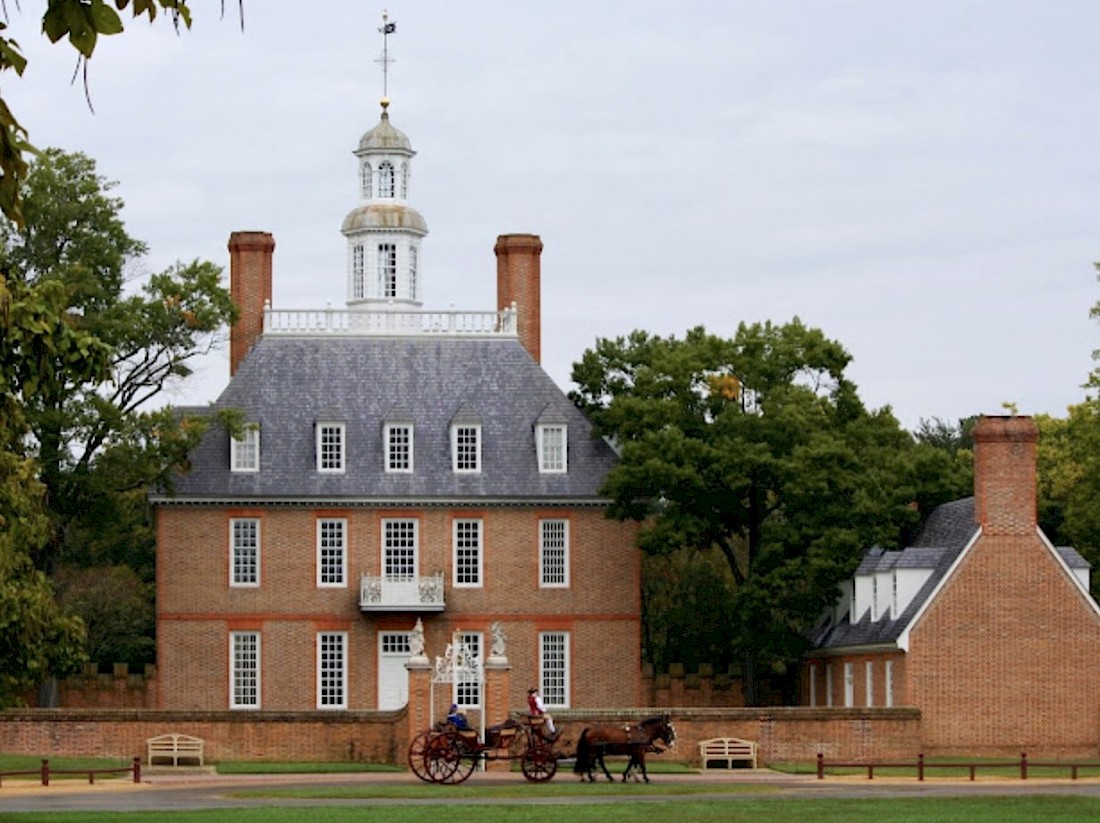 Governor's House, Colonial Williamsburg.