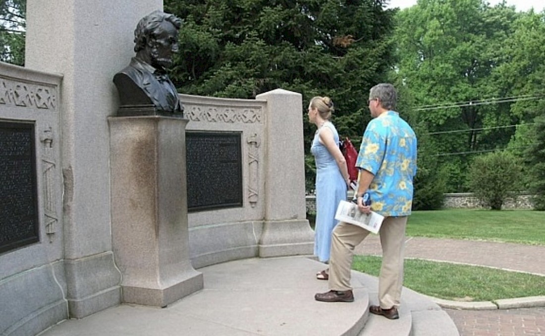 "Four score and seven years ago"- The site of the Gettysburg Address.