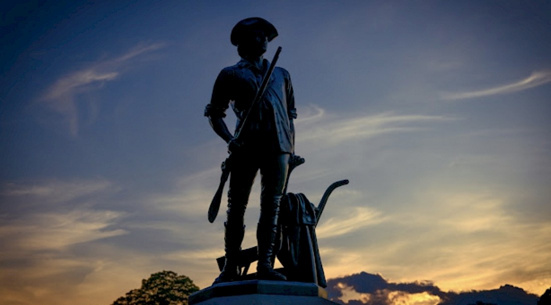 Minute Men - National Heroes of the American Revolution.