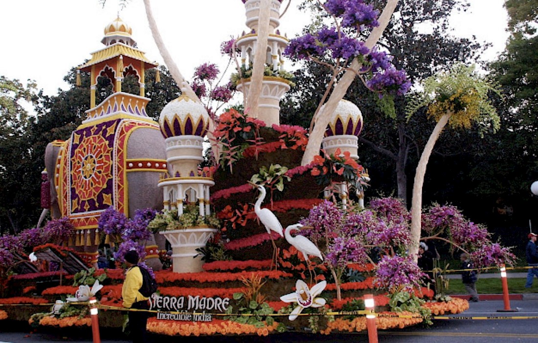 The colorful glory of the Tournament of Roses Parade.