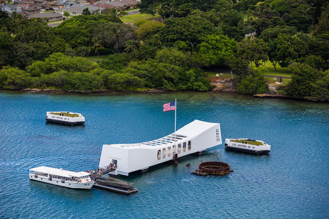 The USS Arizona Memorial