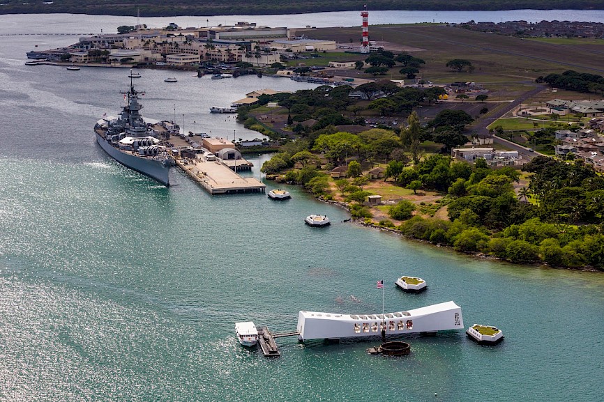 The USS Arizona Memorial