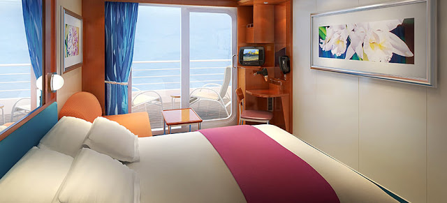 Balcony Stateroom on the Pride of America