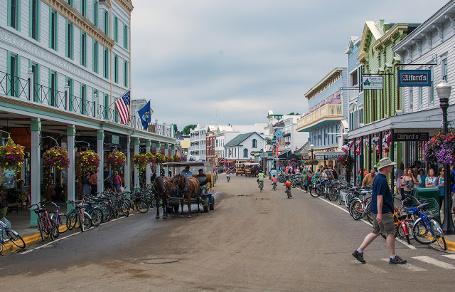 Downtown Mackinac Island