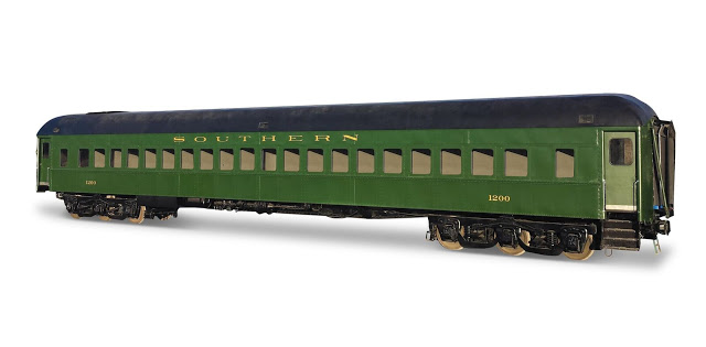 Pullman Passenger Car that Ran Along the Southern Railway Route During the Jim Crow Era.