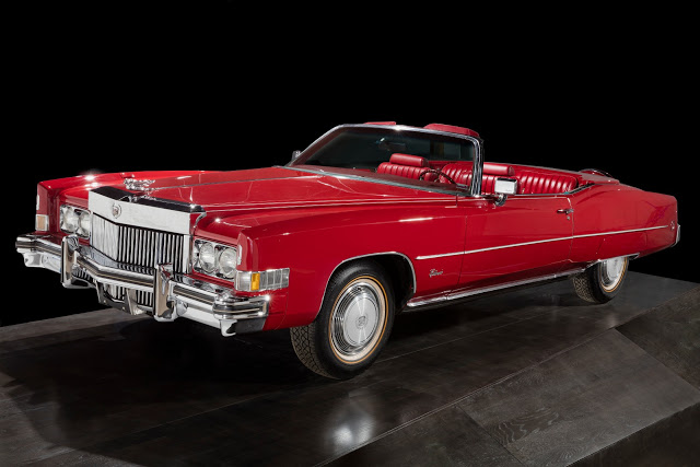 Chuck Berry&#8217;s Gleaming Red Cadillac Convertible from 1973