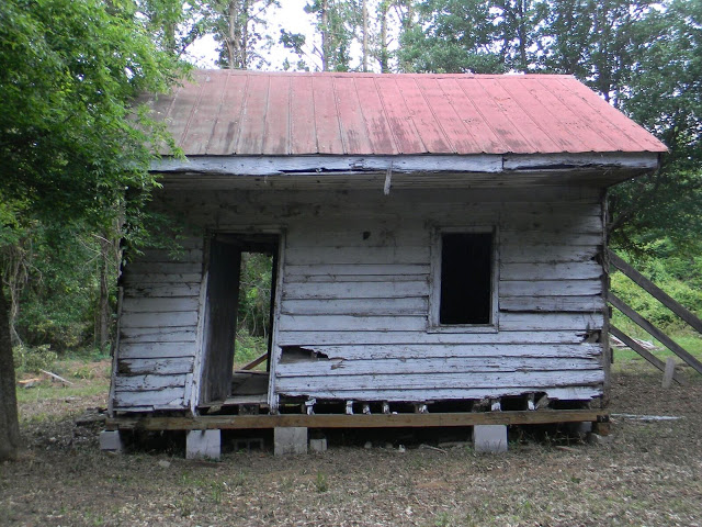 Slave Cabin from Point of Pines Plantation, South Carolina