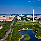 Aerial view of Washington, D.C.