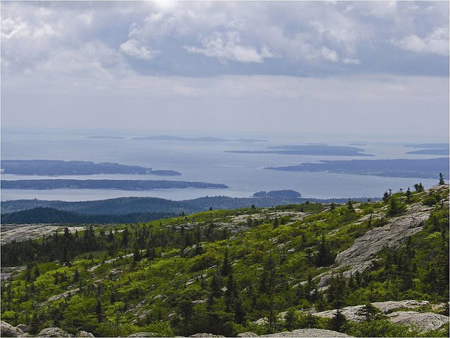 Acadia National Park from Above