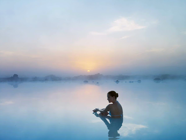 Peaceful - the Blue Lagoon, Reykjavik