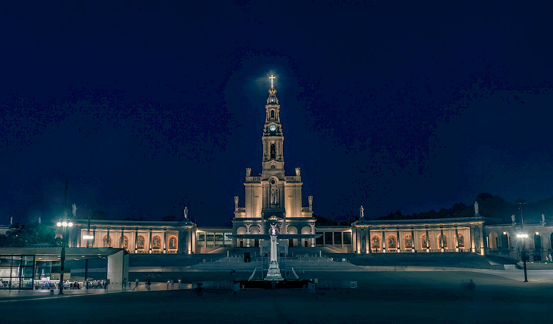 The Fatima Sanctuary was built where visions and miracles purportedly took place in 1917.